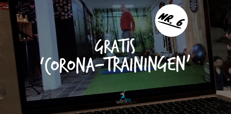 Opname 6e Corona-training WordFit Gewoon thuis trainen