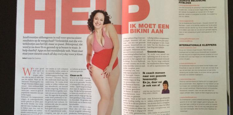 Artikel Magazine Het Nieuwsblad 19/04/2014