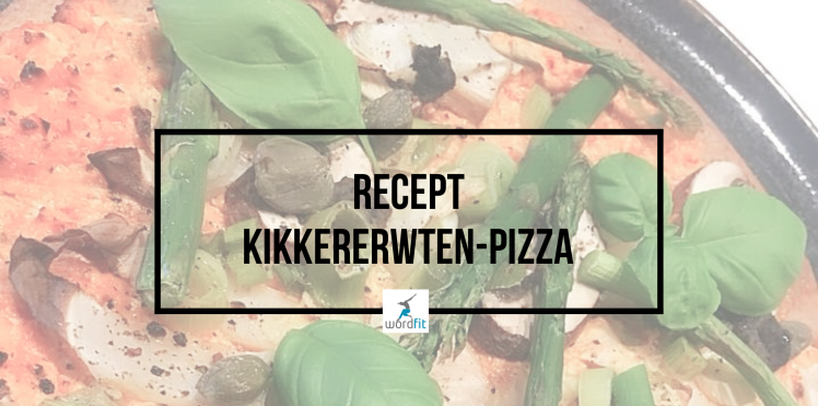 Recept Kikkererwtenpizza WordFit