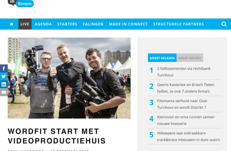 Artikel Made in Kempen over WordFit