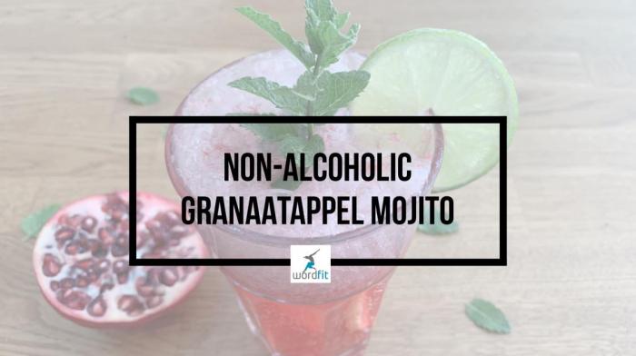 Granaatappel mojito Mocktail Recept