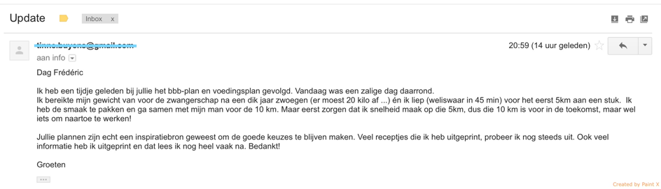 Ervaring Online coaching WordFit.be