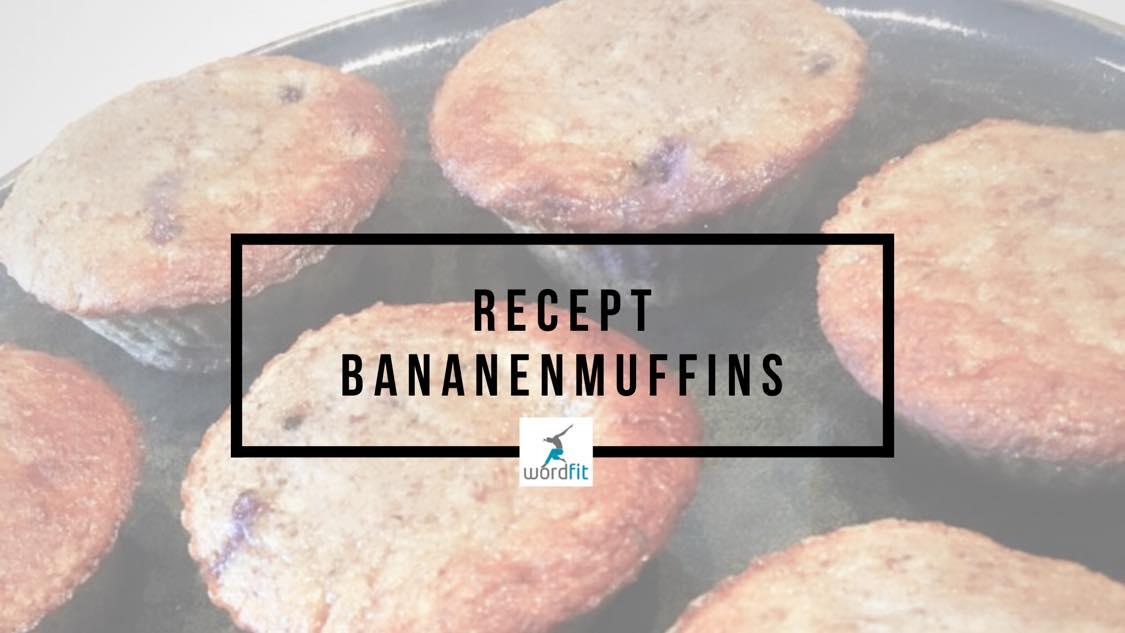 Recept Bananenmuffins WordFit Online lifecoaching voor meer tijd en energie voor jezelf