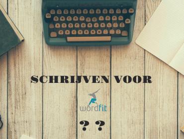 Gastblogger worden bij WordFit?